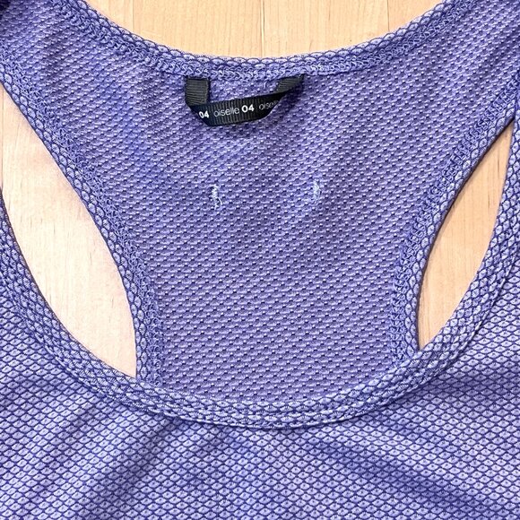 Oiselle Flyout Racerback Tank 4 S Violet Purple - Picture 4 of 6